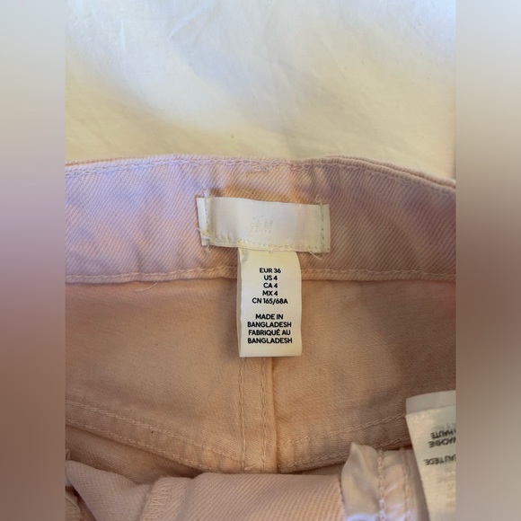 H&M blush pink jeans - Picture 3 of 3